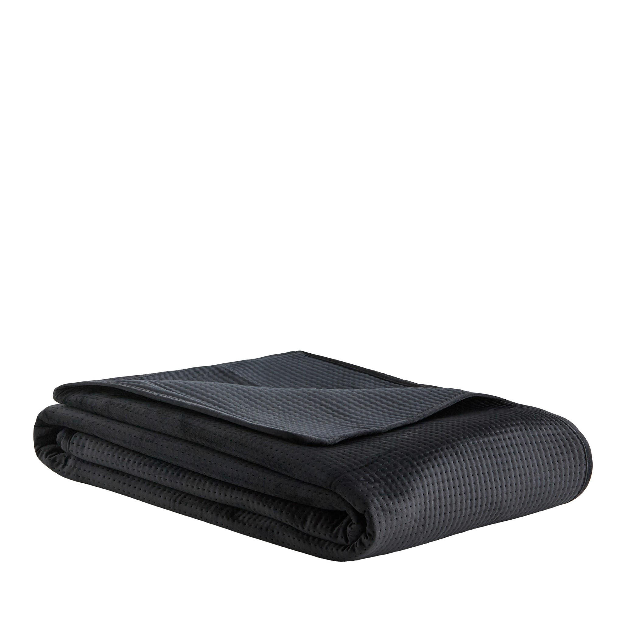 TAGESDECKE Pontoso - Schwarz, Textil (200/220cm) - home&you