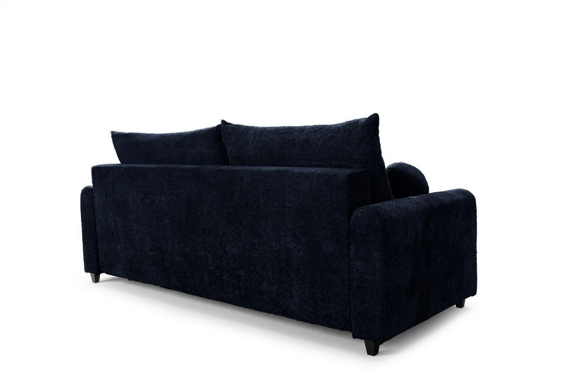 SCHLAFSOFA Giana - Dunkelblau, Holzwerkstoff/Textil (230/100/100cm) - Fun Möbel