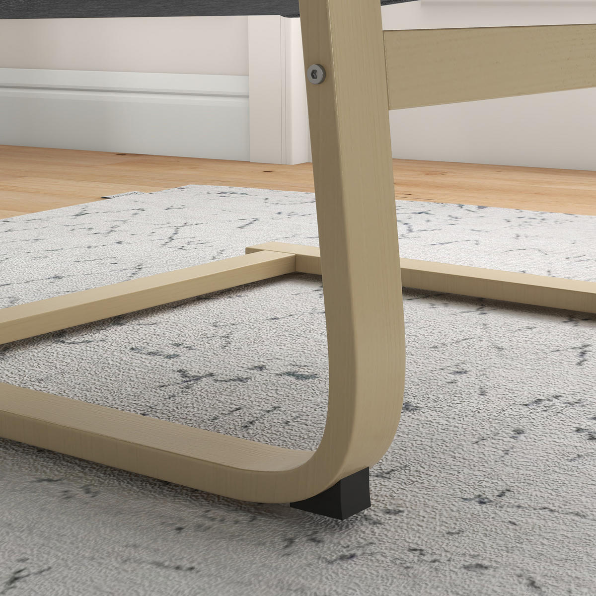 RELAXSESSEL Leinenoptik mit Kopfstütze, C-Holzgestell 78/65/96 cm Dunkelgrau - Dunkelgrau, Textil (65/96/78cm) - Redom