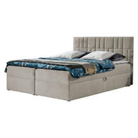 BOXBETT Top 3 - Beige, Holz (160/200cm) - MIRJAN24