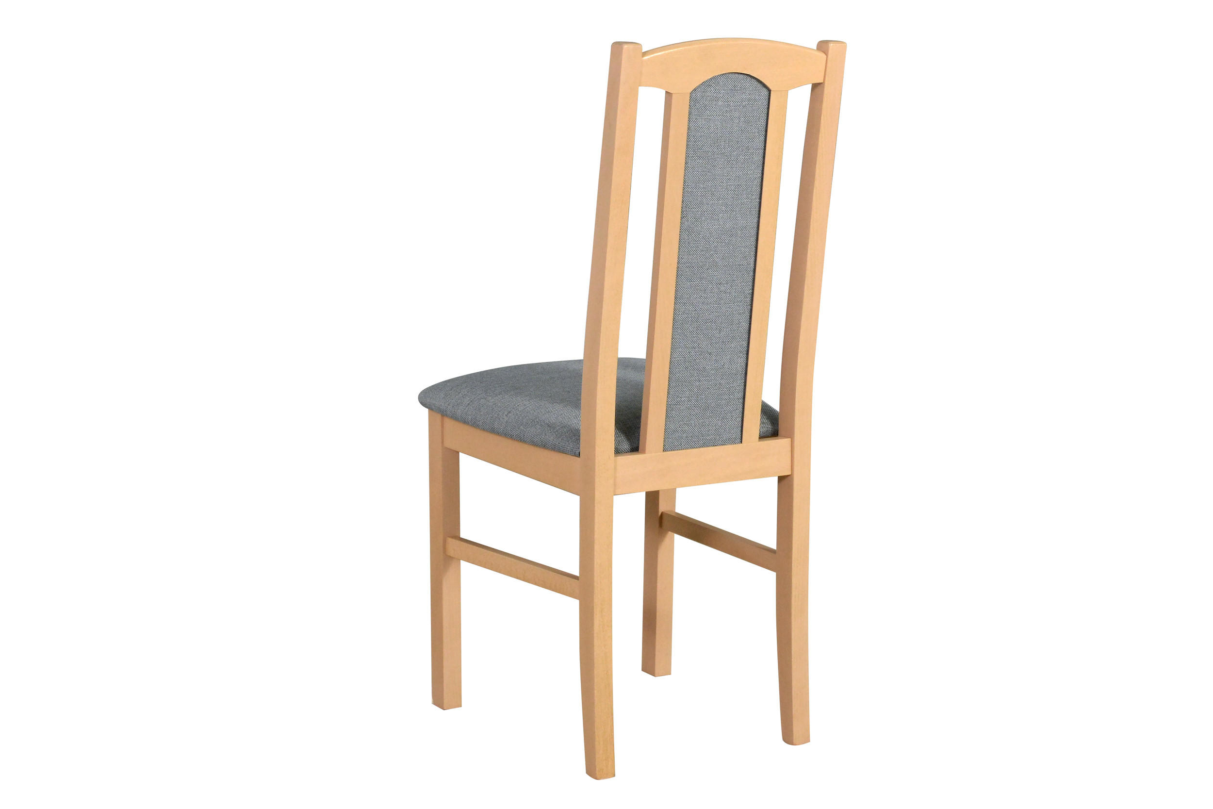ESSZIMMERSTUHL - Set 2x Bos 7 sonoma, hygge 91 - Grau/Sonoma Eiche, Holz (43/96/40cm) - Leaf Design