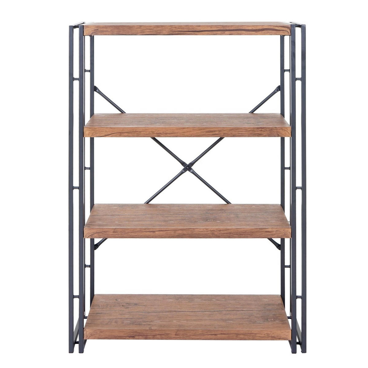 BÜCHERREGAL Holz - Braun, Holzwerkstoff (80/121/30cm) - MCW