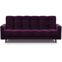 3-SITZER Schlafsofa Nancy Bis violett - Violett, Holz/Textil (220/89/93cm) - Beautysofa