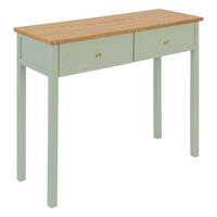 KONSOLE Mohea 100/35 cm - Grün, Holzwerkstoff (35/80/100cm) - Atmosphera Createur d´interieur