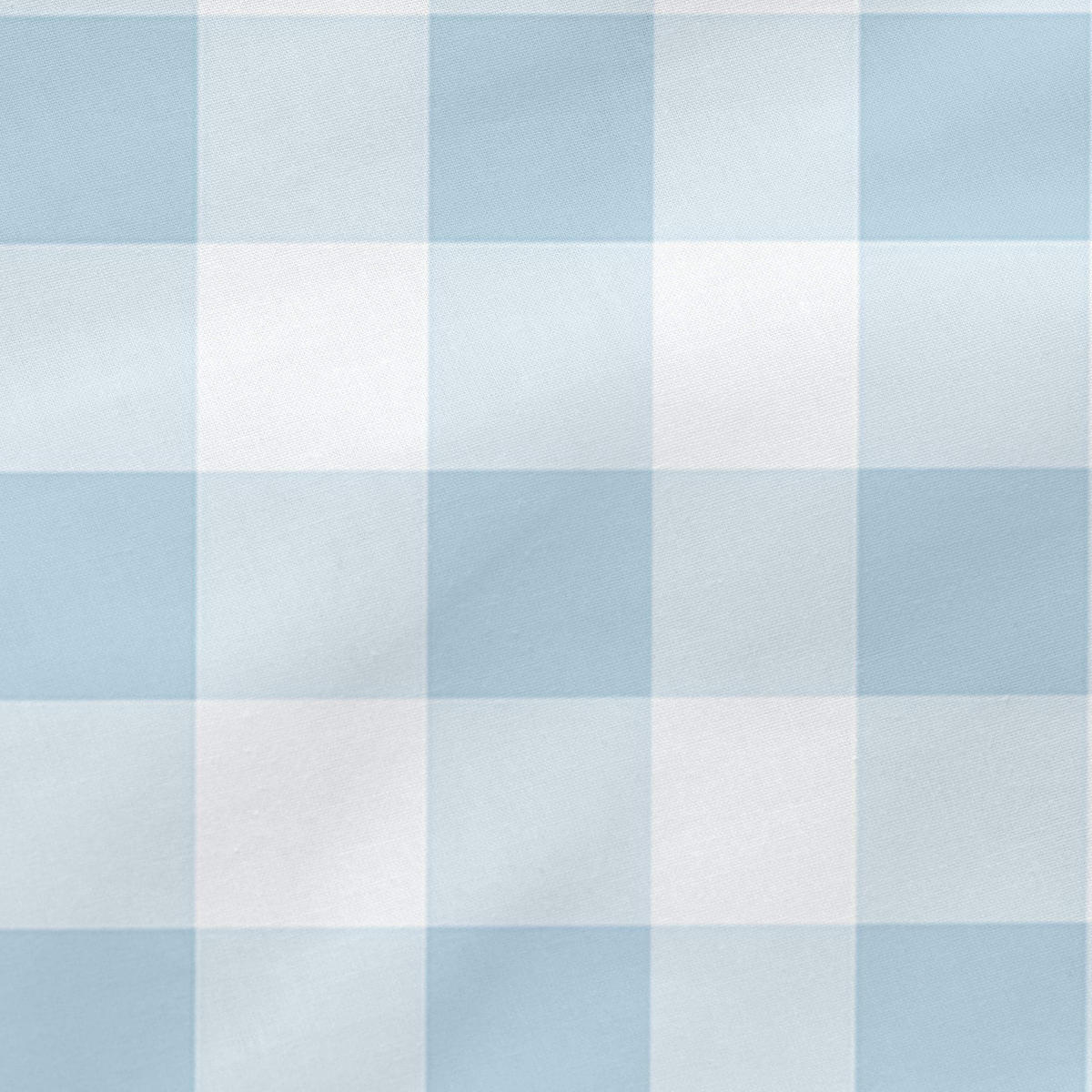 KISSEN vichy 50x50 cm blau - Blau, Textil (50/50cm) - Happy Friday