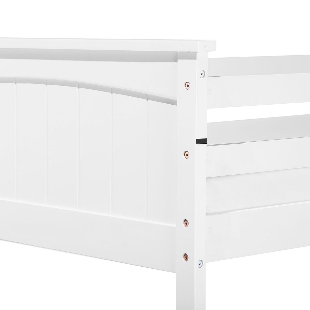 HOCHBETT 90/200cm Weiß Albon - Weiß, Holz (90/200cm) - Beliani