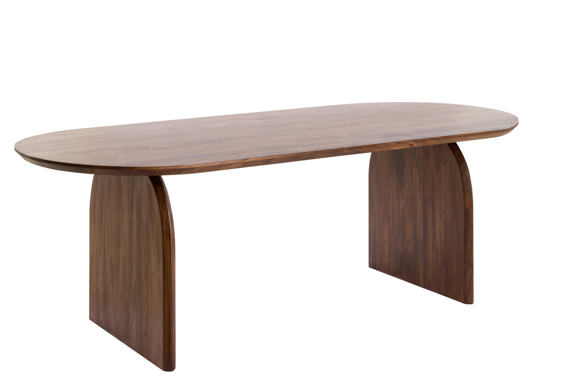 ESSTISCH Indore Braun 220/100/75 cm - Braun, Holz (220/100/75cm) - Light & Living