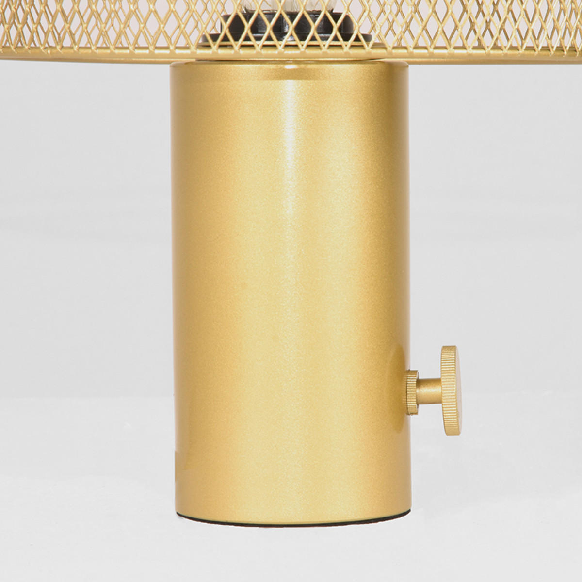 TISCHLEUCHTE Fungo Goldfarben 23/23/29 cm - Goldfarben, Metall (23/23/29cm) - LABEL51