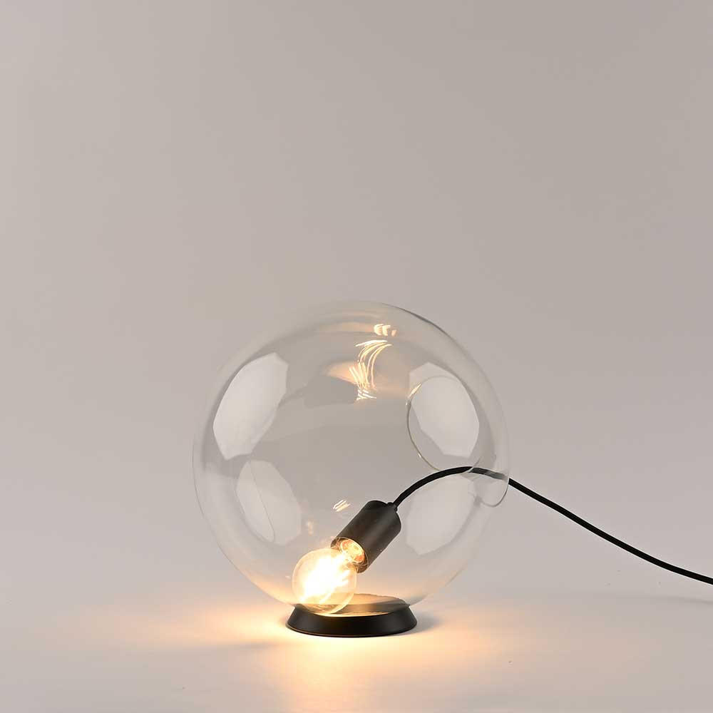 TISCHLAMPE Orb Klar Ø 30cm - Klar, Glas (30/30cm) - s.luce