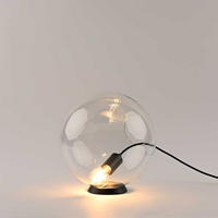 TISCHLAMPE Orb Klar Ø 30cm - Klar, Glas (30/30cm) - s.luce