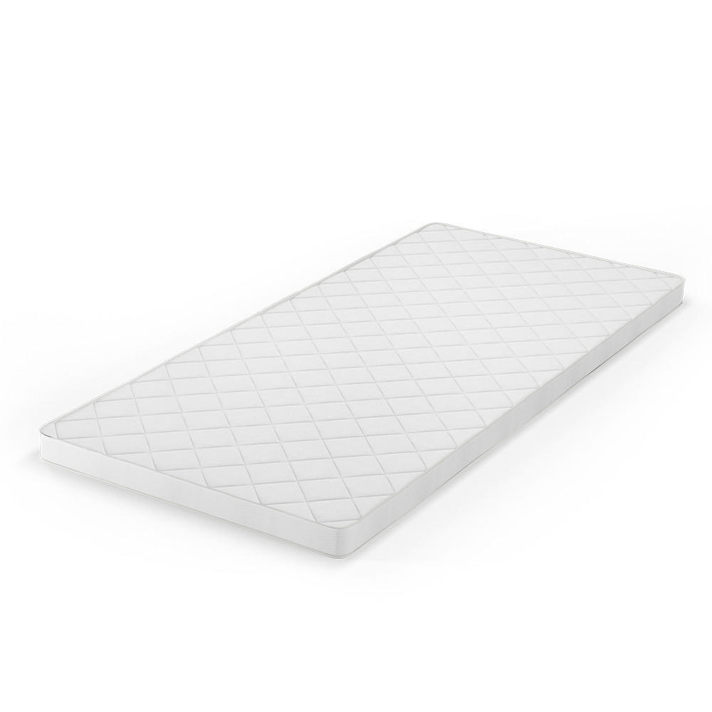 MATRATZENSCHONER Weiß 90 x 200 cm Pur 340 Topper - Weiß, Textil - VitaliSpa