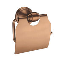 TOILETTENPAPIERHALTER Rea 1608 Aristo Gebürstetes Kupfer - Kupferfarben, Metall (11.5/12/0.8cm) - REA