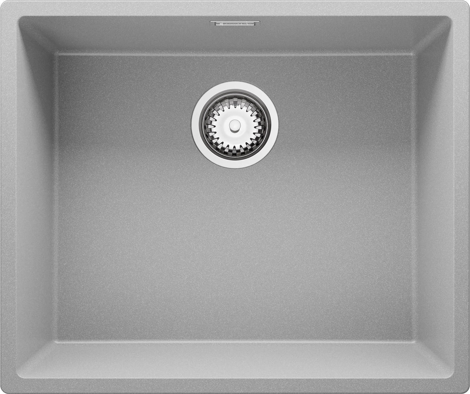 Primagran Spülbecken Grau, Chrom 56x20x47 cm