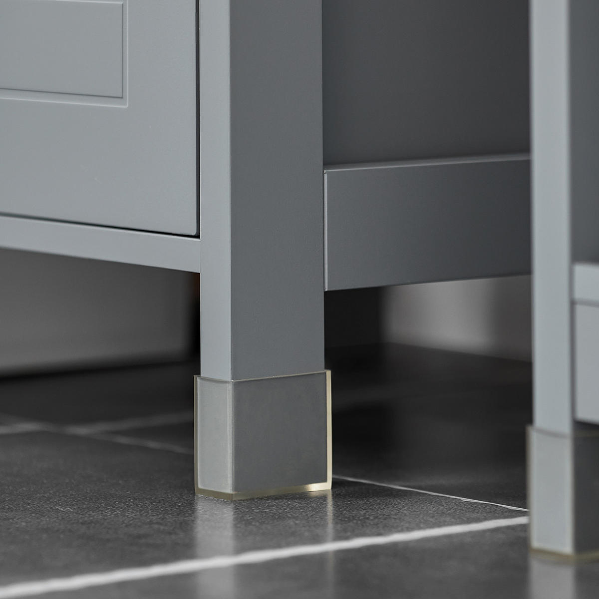 HOCHSCHRANK Dunkelgrau - Grau, Holzwerkstoff (30/145/30cm) - SoBuy