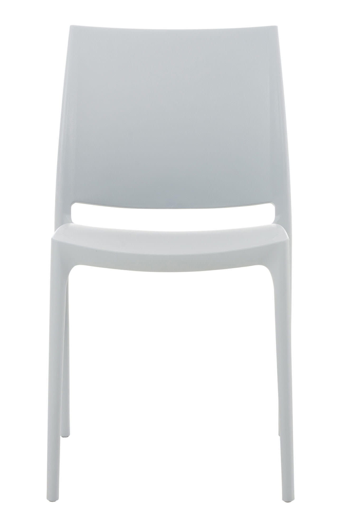STUHL Maya hellgrau - Grau, Kunststoff (44/81/50cm) - TPFGarden