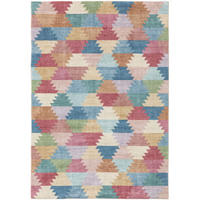 TEPPICH Mara Multicolor/Pink 160x230 cm - Multicolor, Textil (160/230cm) - benuta Pop