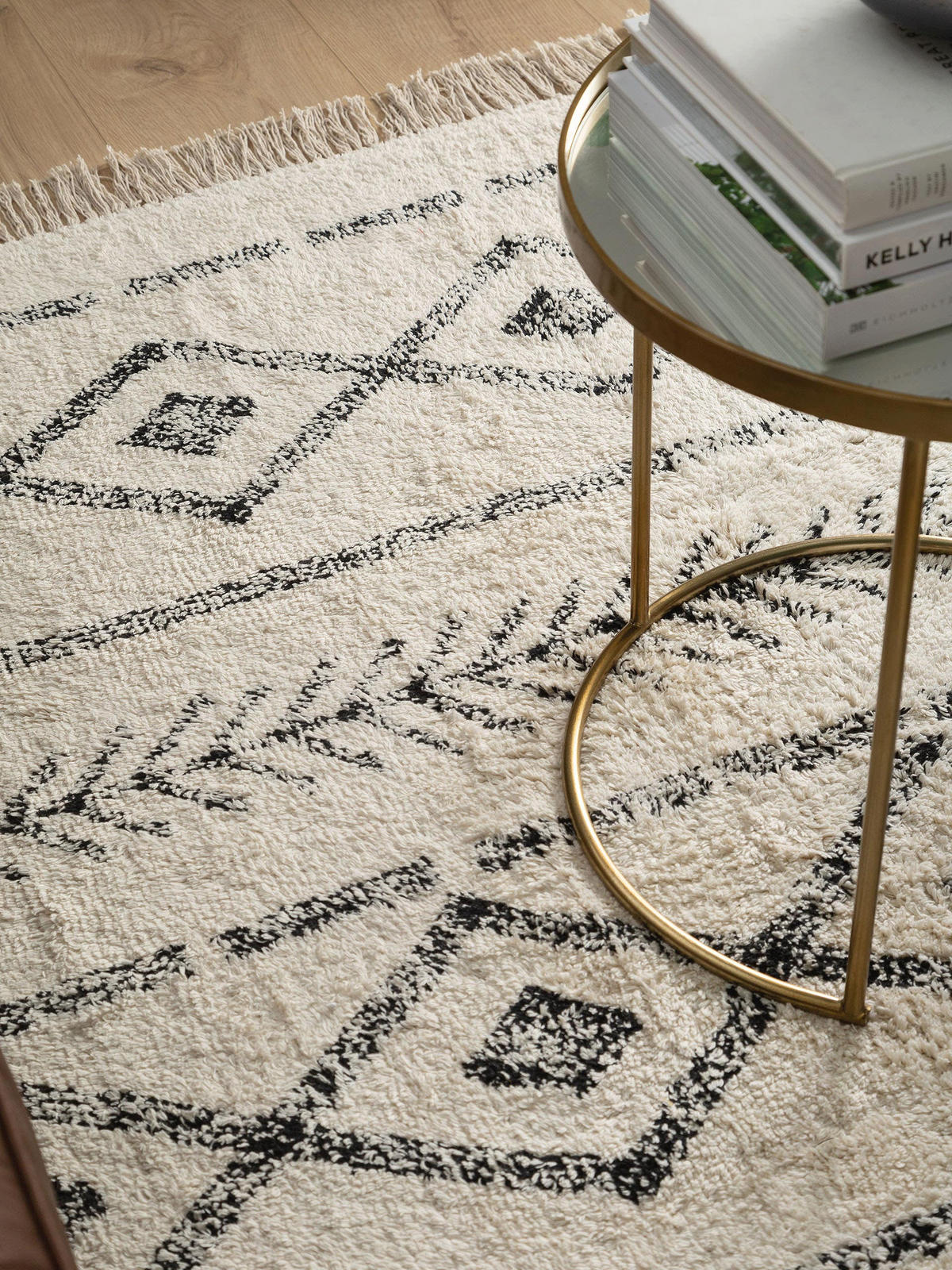BAUMWOLLTEPPICH waschbar Naomi Cream 200x300 cm - Creme, Textil (200/300cm) - benuta Nest