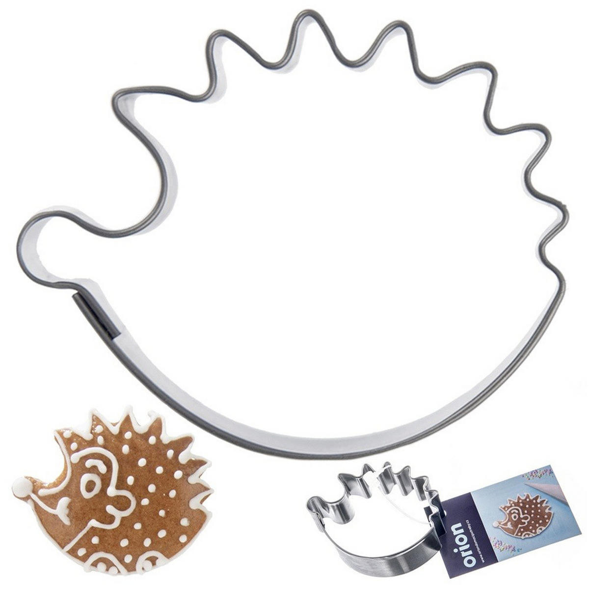 AUSSTECHFORM Igel 5 cm Silber - Silberfarben, Metall (4/1.5/5cm) - Orion 