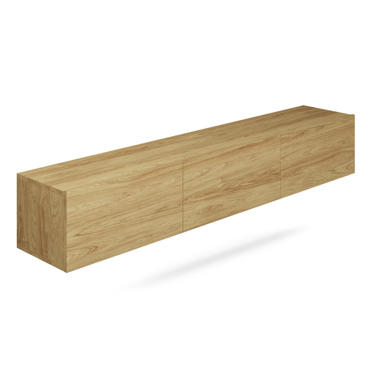TV-MÖBEL Idao Holz - Braun, Holzwerkstoff (29/35/180cm) - Petits-meubles