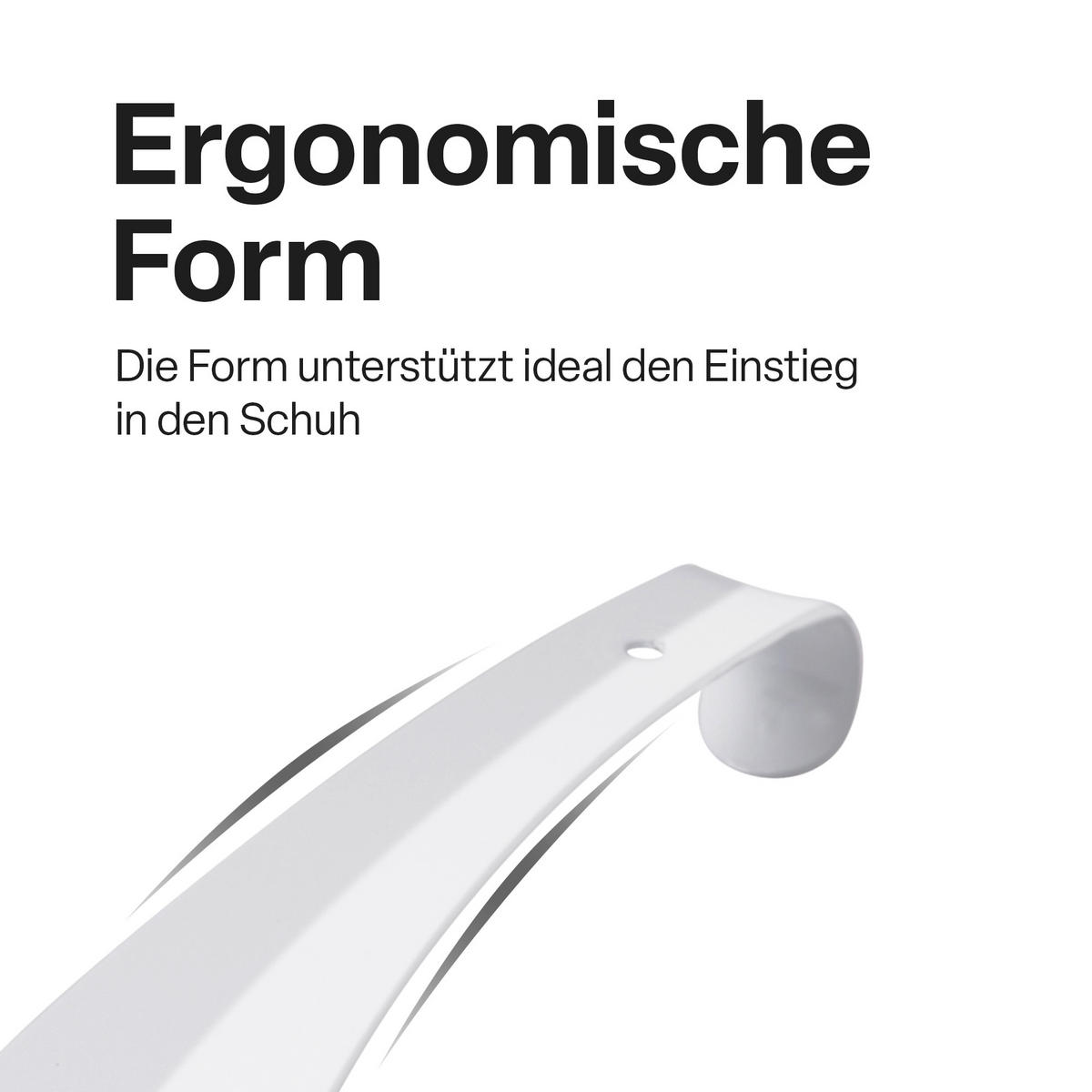 SCHUHLÖFFEL Metall 16,5/58/79cm 3er-Pack Weiß - Weiß, Metall (4/0.2/57cm)