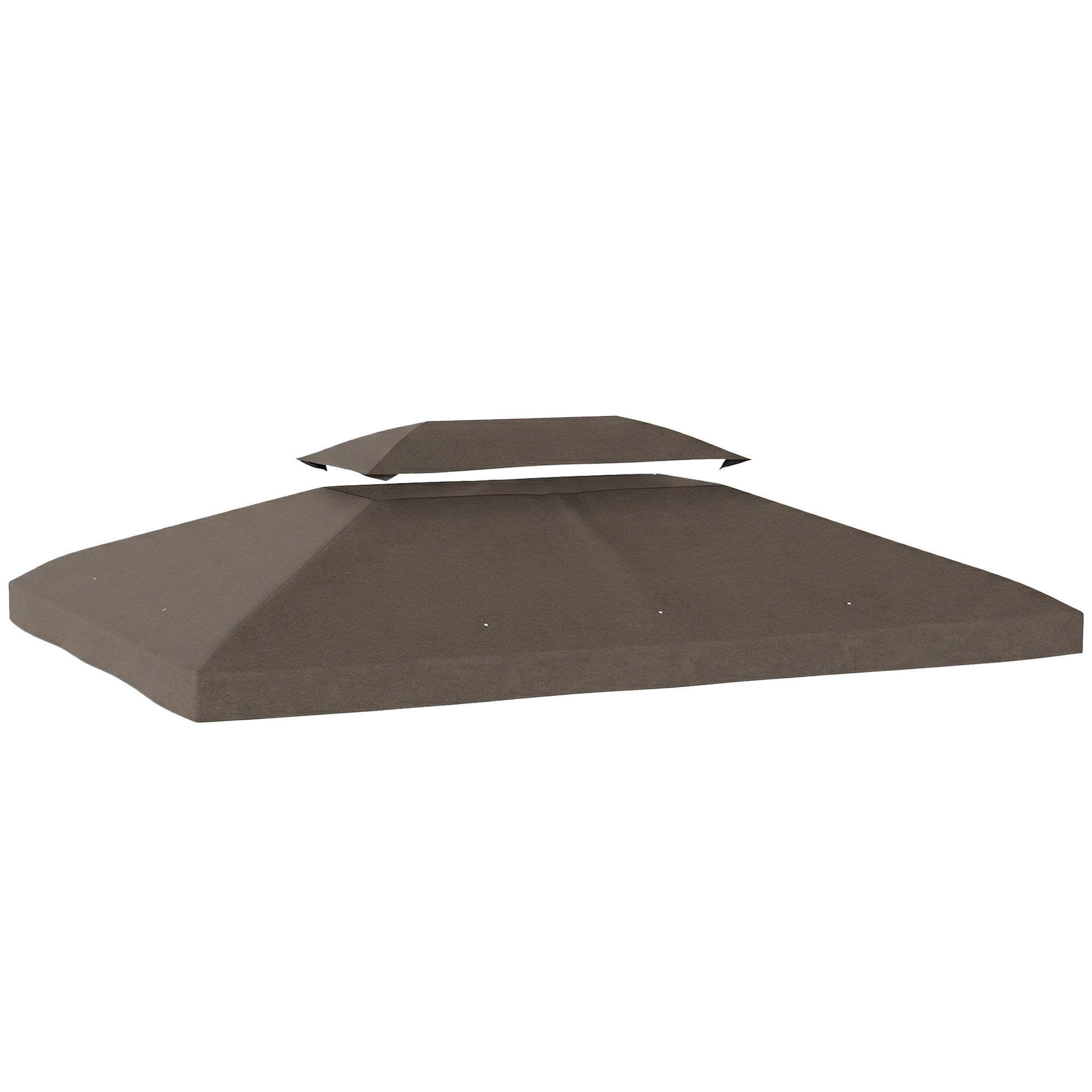 ERSATZDACH Braun 1 Stück - Braun, Naturmaterialien (300/400cm) - GiPP