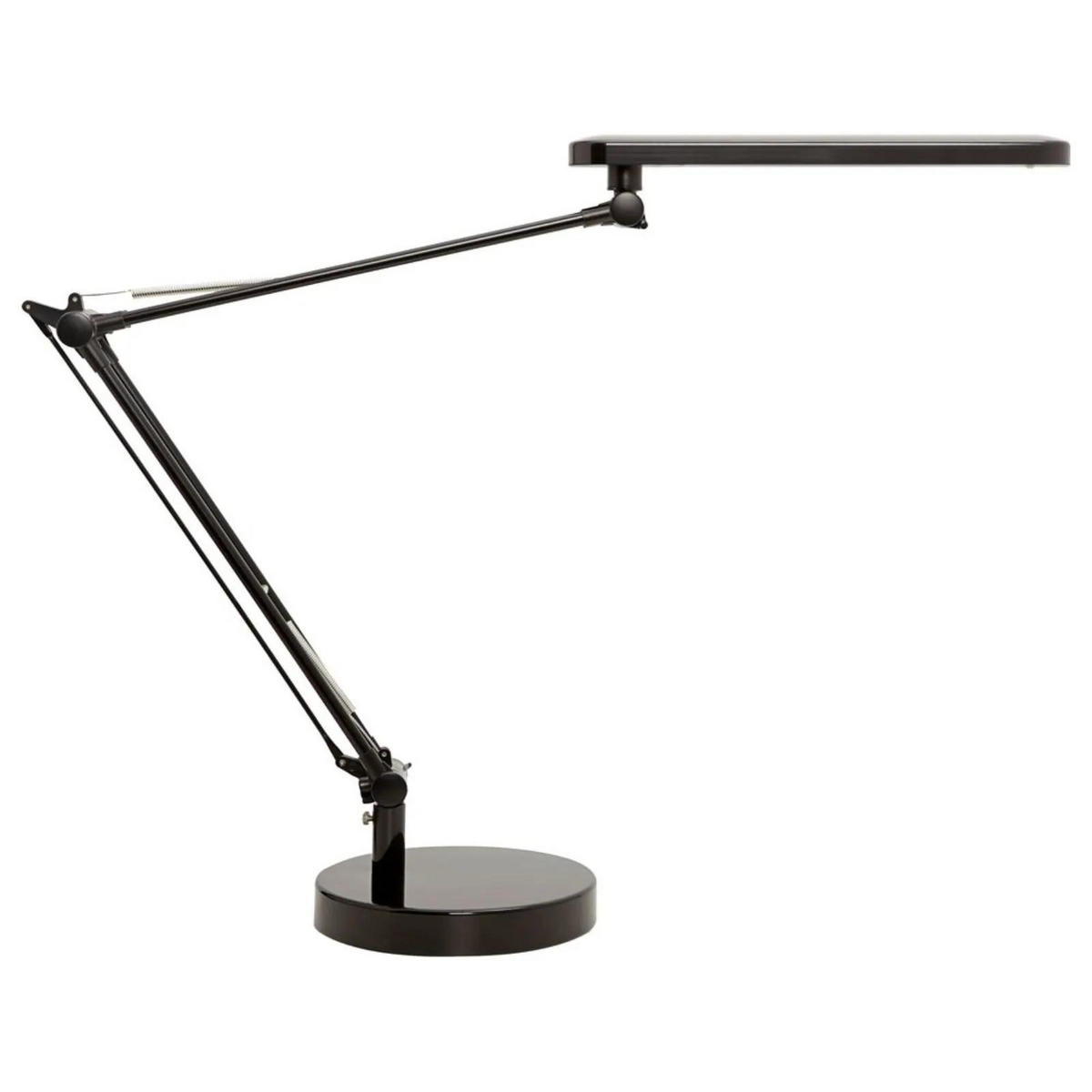 SCHREIBTISCHLEUCHTE Mambo Schwarz - Schwarz, Metall (19/40/60cm)