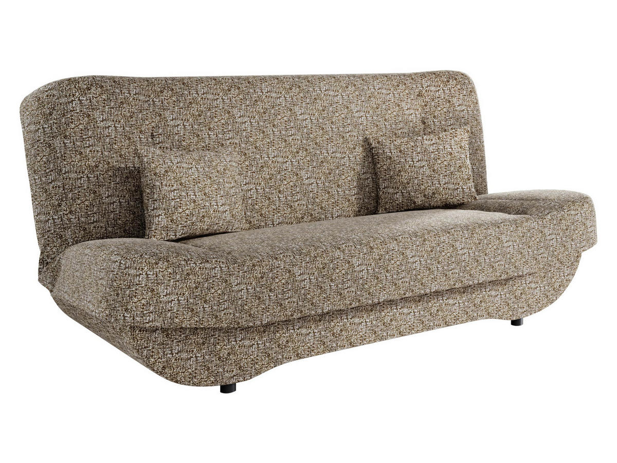 SCHLAFSOFA Pinto - Schwarz/Braun, Holzwerkstoff/Kunststoff (190/94/90cm) - MIRJAN24