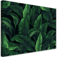 KUNSTDRUCK Grün 60/40 cm - Grün, Textil (60/40cm) - KUNSTLOFT