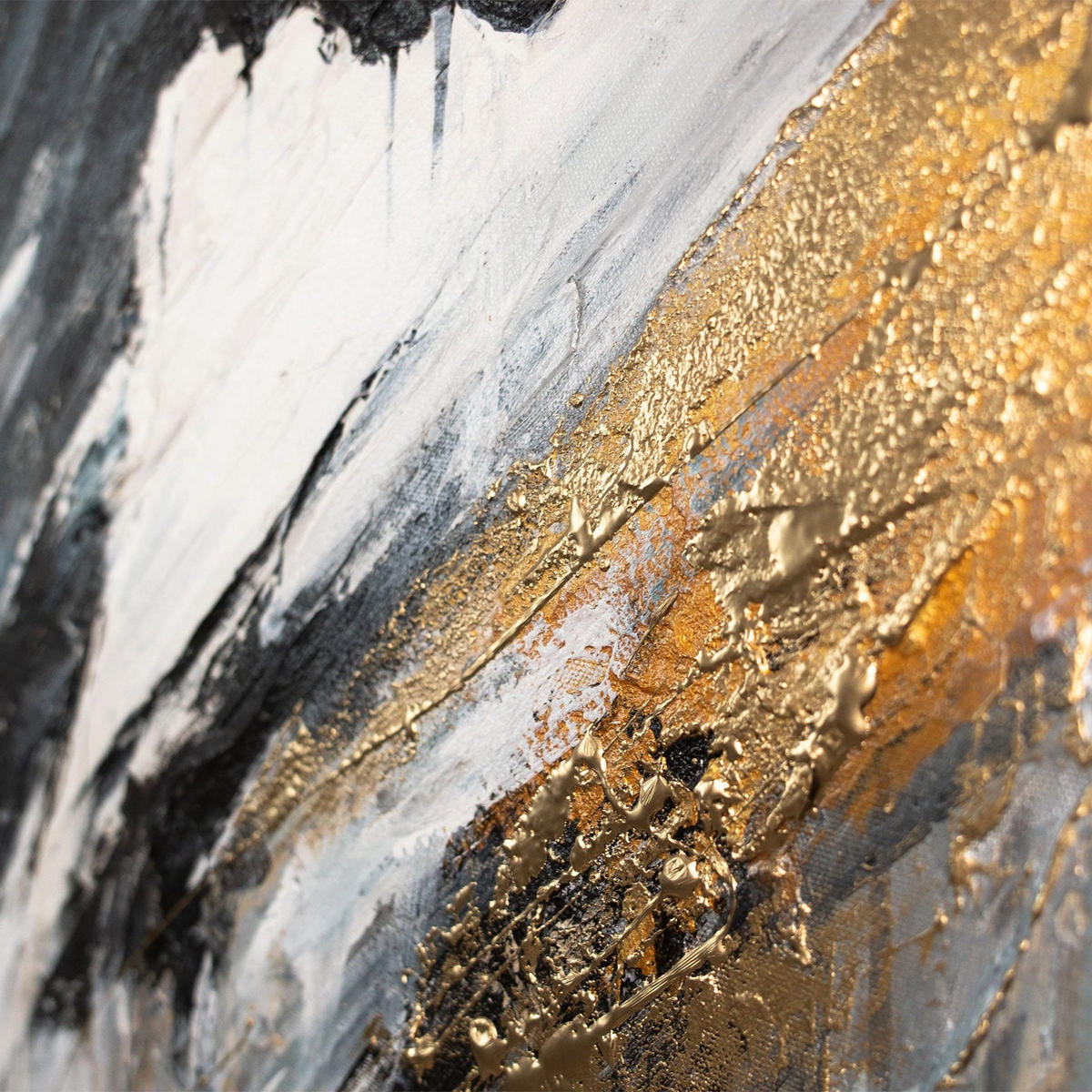 GEMÄLDE Stolzer Geist auf Keilrahmen 115x50 cm - Multicolor, Holz (115/50cm) - YS-art gallery