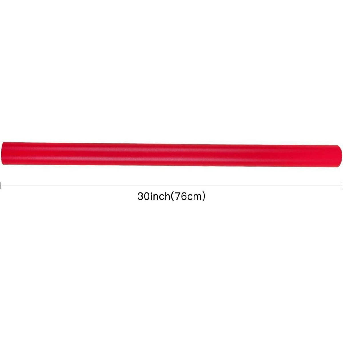 GESCHENKPAPIER Rot Matt 76 cm x 10 m - Rot, Papier (5/76/5cm)