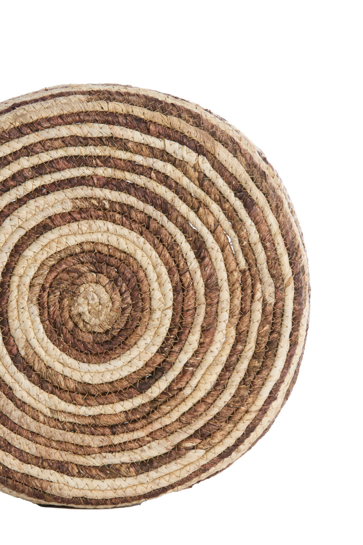 KORB Kilrush Braun Ø34/36 cm 3er-Set - Creme, Naturmaterialien (34/36/34cm) - Light & Living