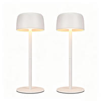 TISCHLAMPE Linan 9/9/25 cm - Weiß, Kunststoff/Metall (9/9/25cm) - ZMH