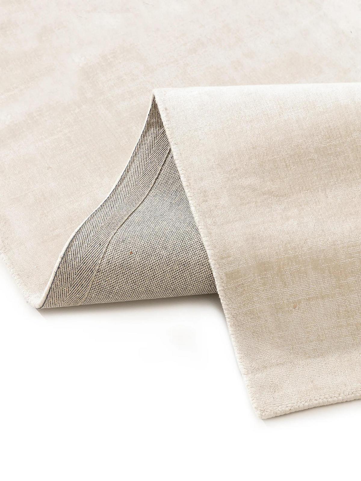 VISKOSETEPPICH Nova Cream 300x400 cm - Creme, Textil (300/400cm) - benuta Pure