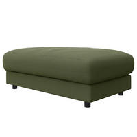 POLSTERHOCKER - Schwarz/Grün, Textil (107/41/77cm) - home24