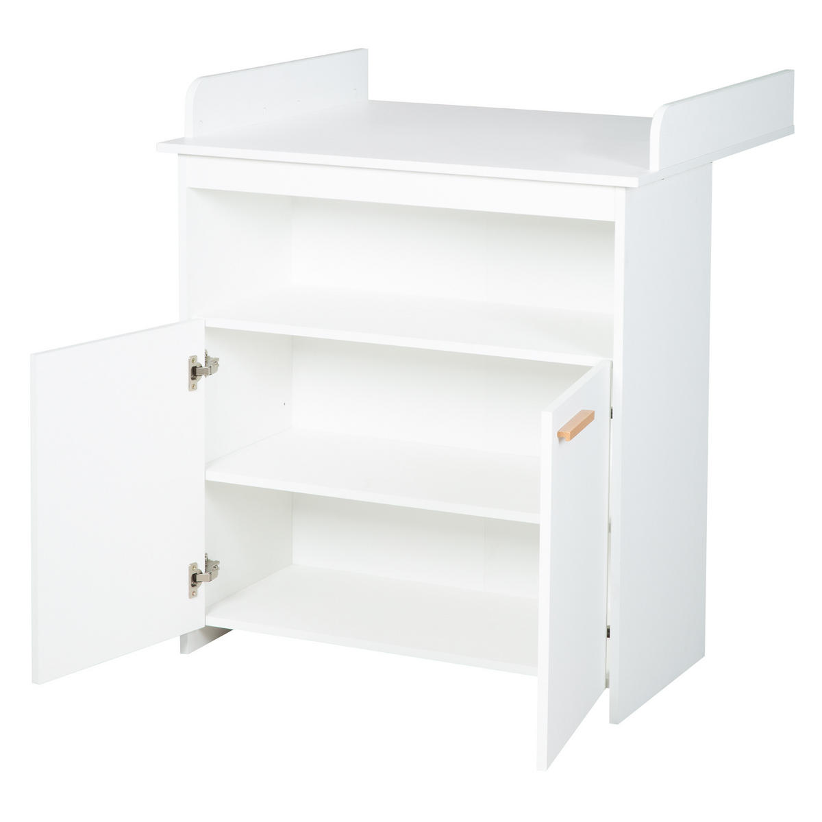 BABYZIMMER-SET Anton 2-teilig - Weiß, Holzwerkstoff (78.5/80/142cm) - Roba