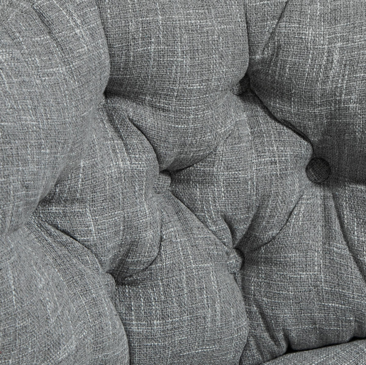 BÜROSTUHL 65/65/84-94 cm grau aus Polyester mit Wippfunktion - Grau, Kunststoff (65/94/65cm) - OKWISH