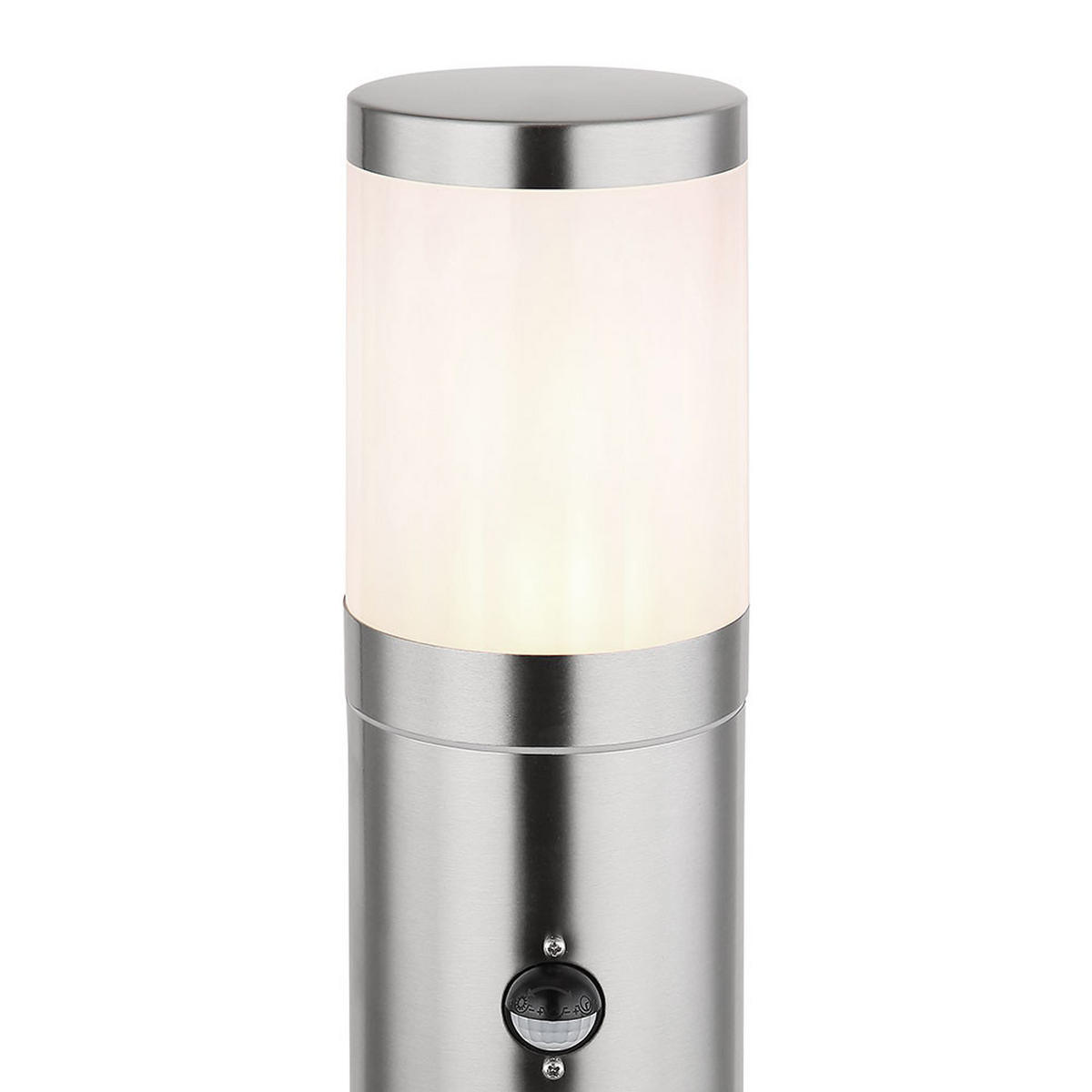 LED WEEGLEUCHTE Edelstahl Silber - Silberfarben, Metall (50/14/50cm) - Globo Lighting