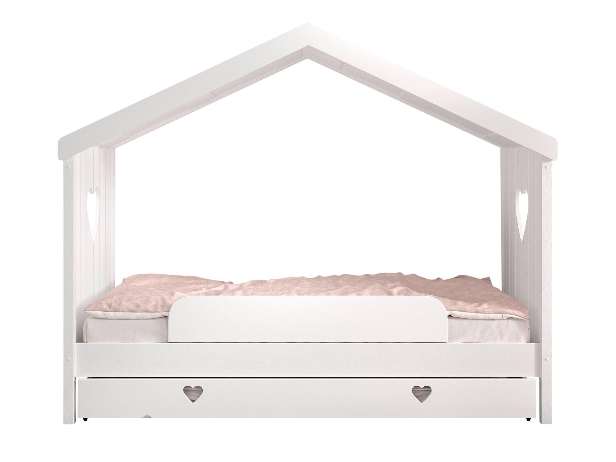 58aufmkessel Hausbett Weiß 90x200 cm
