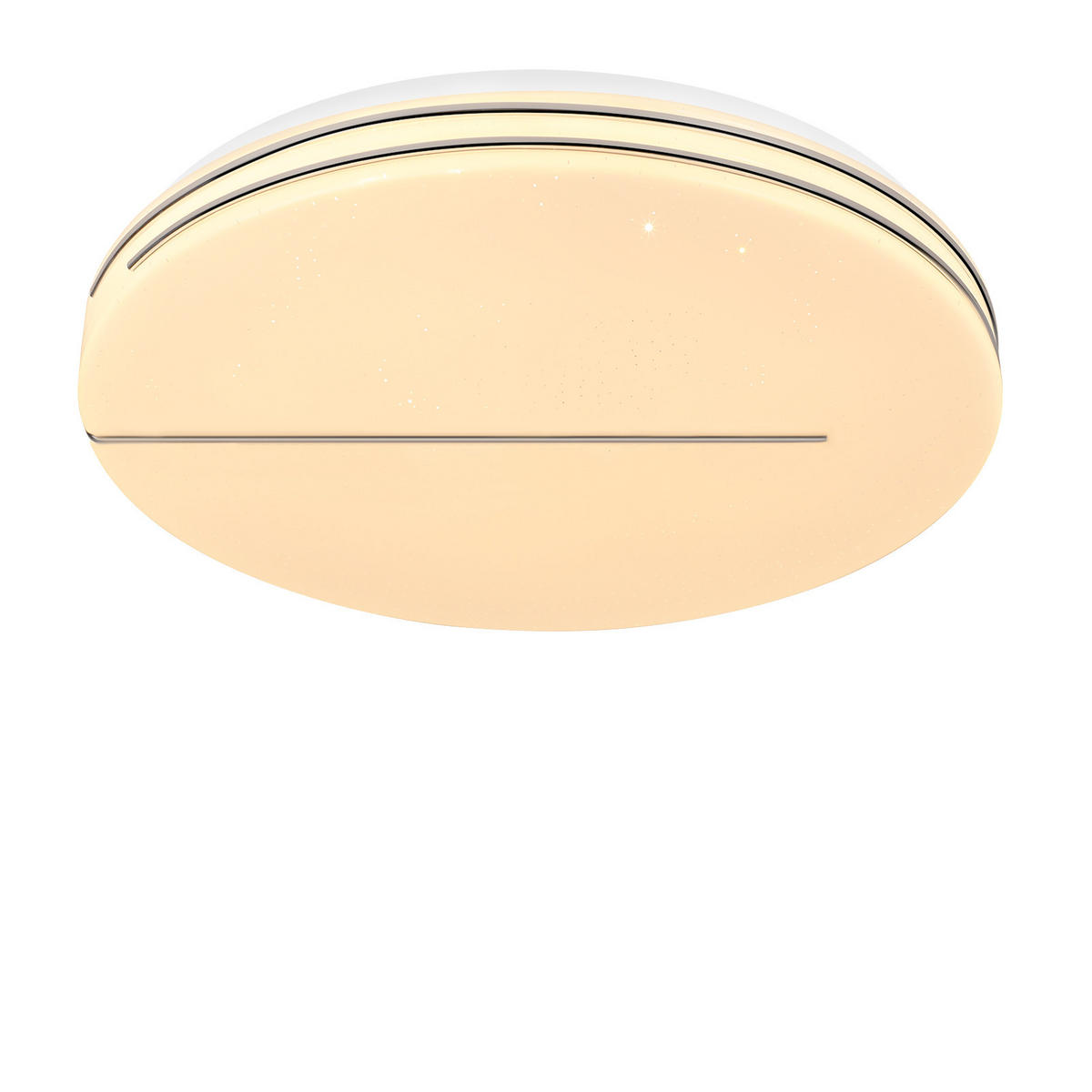 LED-DECKENLEUCHTE Sternenschwert 27 cm - Weiß, Kunststoff (27/27/6cm) - Nettlife