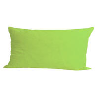 KISSENBEZUG Basic 100% Baumwolle apfelgrün 80/40 cm - Grün, Textil (40/80cm) - beties Heimtextil