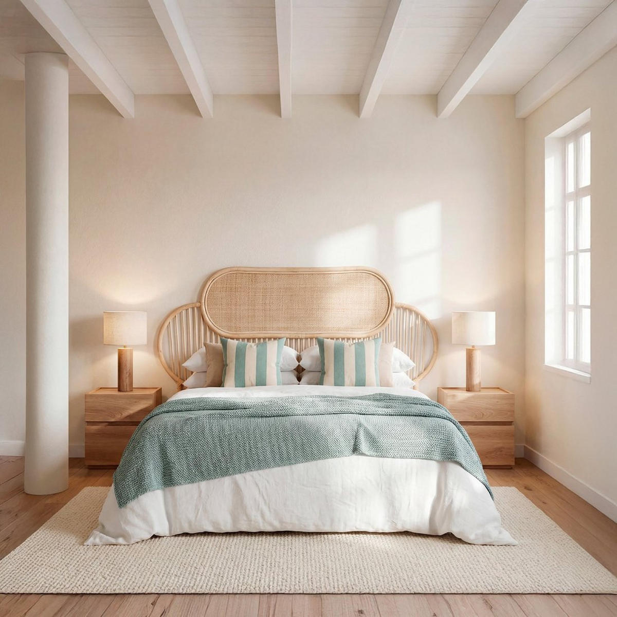 KOPFTEIL DOPPELTES Baro Natürlich 120 cm x 3 cm - Naturfarben, Naturmaterialien (120/170cm) - Klast Home