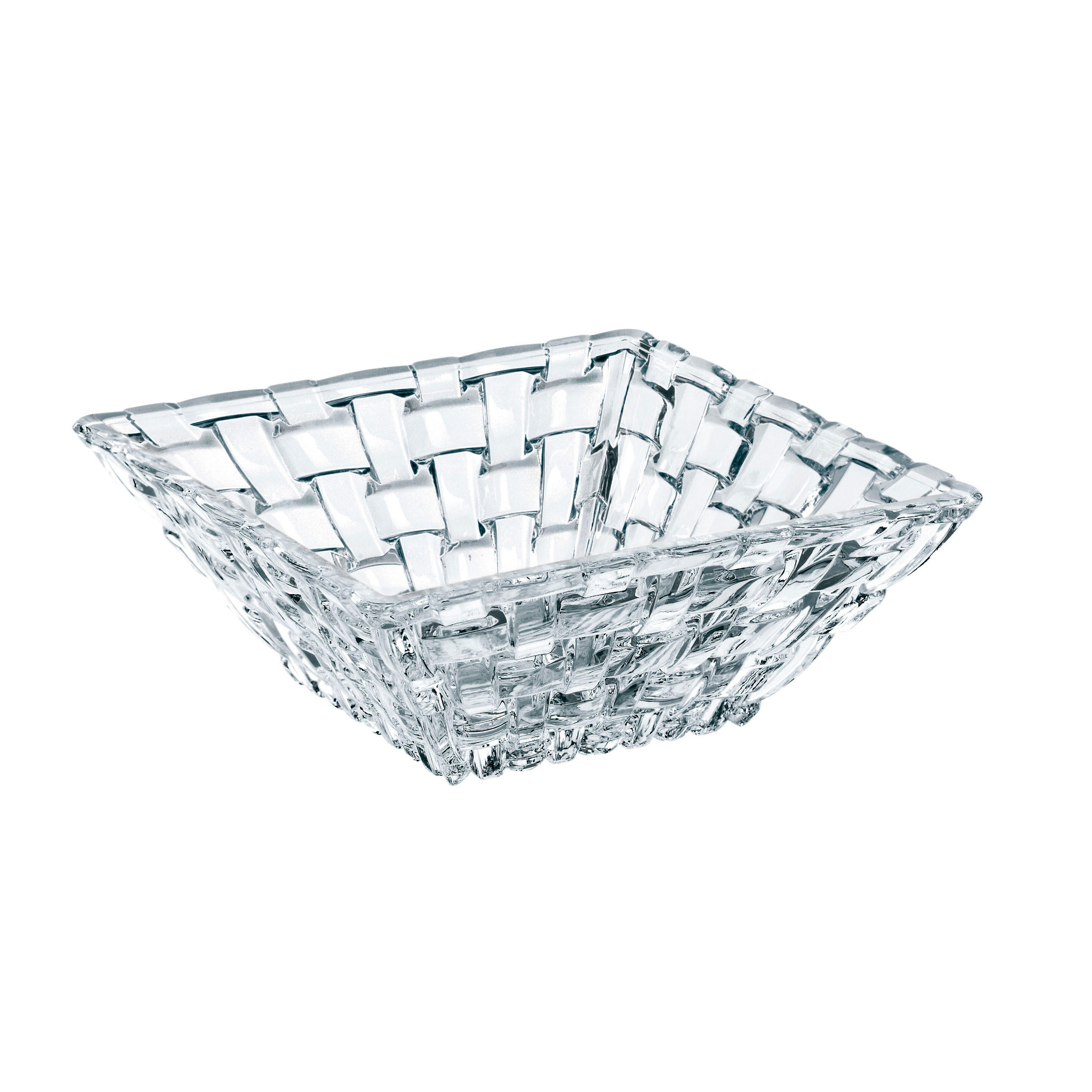 SERVIERSCHALENSET Dancing Stars Bossa Nova, 2er Set, Kristallglas, 12 cm - Transparent, Glas (12/4.6/12cm) - Nachtmann