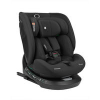 KINDERSITZ i-Size i-Hike schwarz (40-150 cm) Isofix, 360° drehbar, verstellbar - Schwarz, Kunststoff (44/58/53cm) - Kikka boo