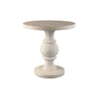 BEISTELLTISCH Muza Beige 56.5/56.5/56cm - Beige, Kunststoff (56.5/56.5/56cm) - PTMD Collection