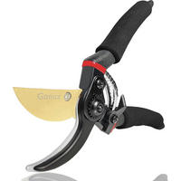 GARTENSCHERE Bypass SK5 Stahl Titanbeschichtet - Multicolor, Metall (9.7/0.1/28cm)