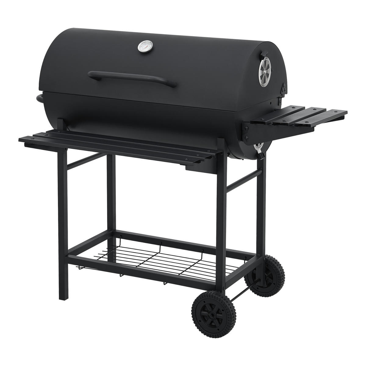 GRILLWAGEN Armento - Schwarz, Metall (108/95/61cm) - casa.pro