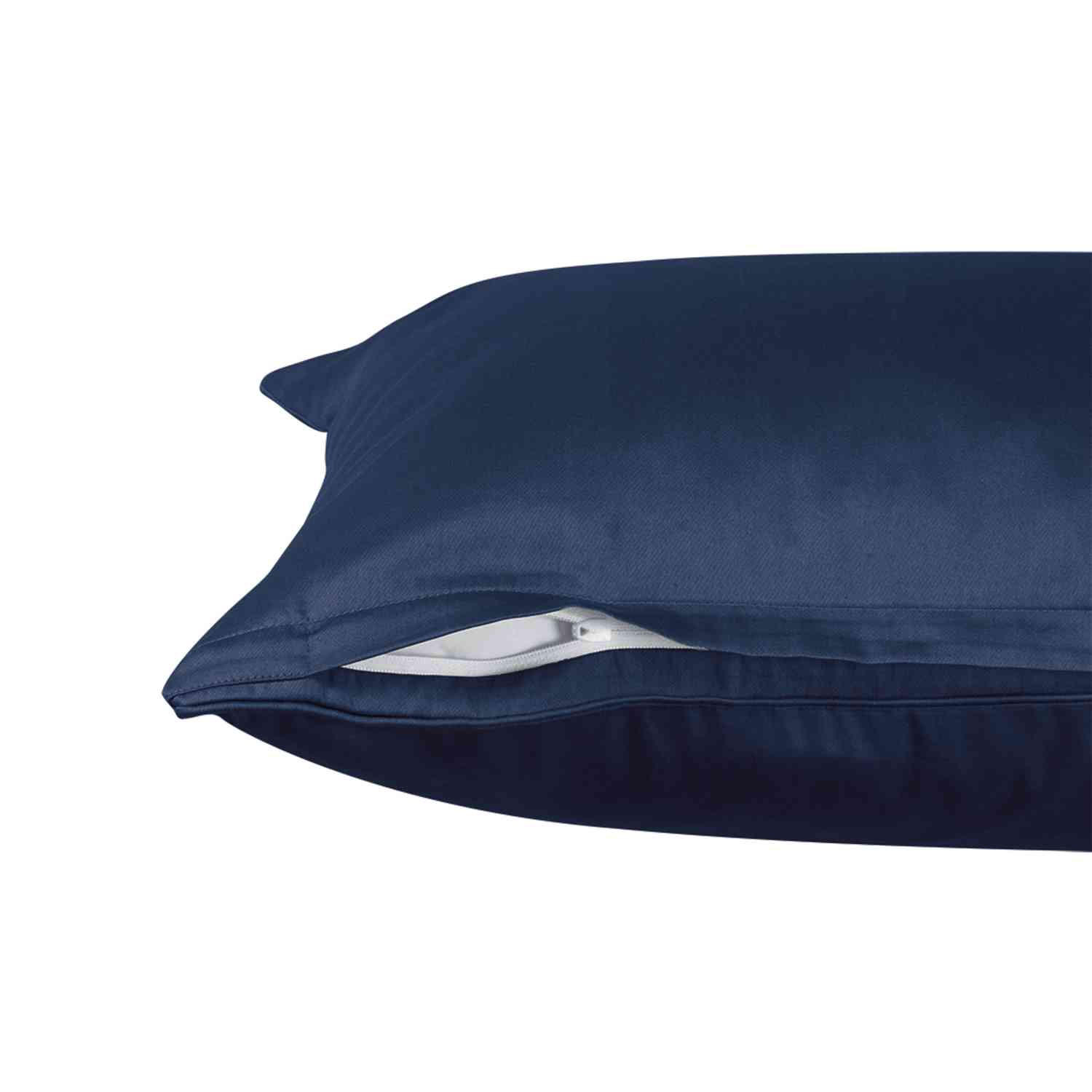 KISSENBEZÜGE PURE - Pflaume, Textil (40/80cm) - Schöner Wohnen