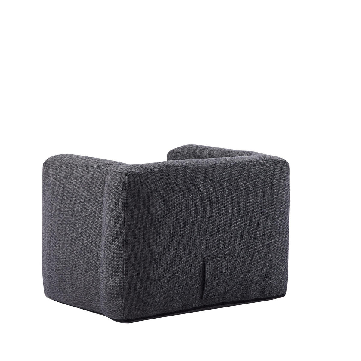 SESSEL aufblasbar - Innen- und Außenbereich - Farbe Dunkelgrau - Dunkelgrau, Kunststoff (66/78/93cm) - Terracotta