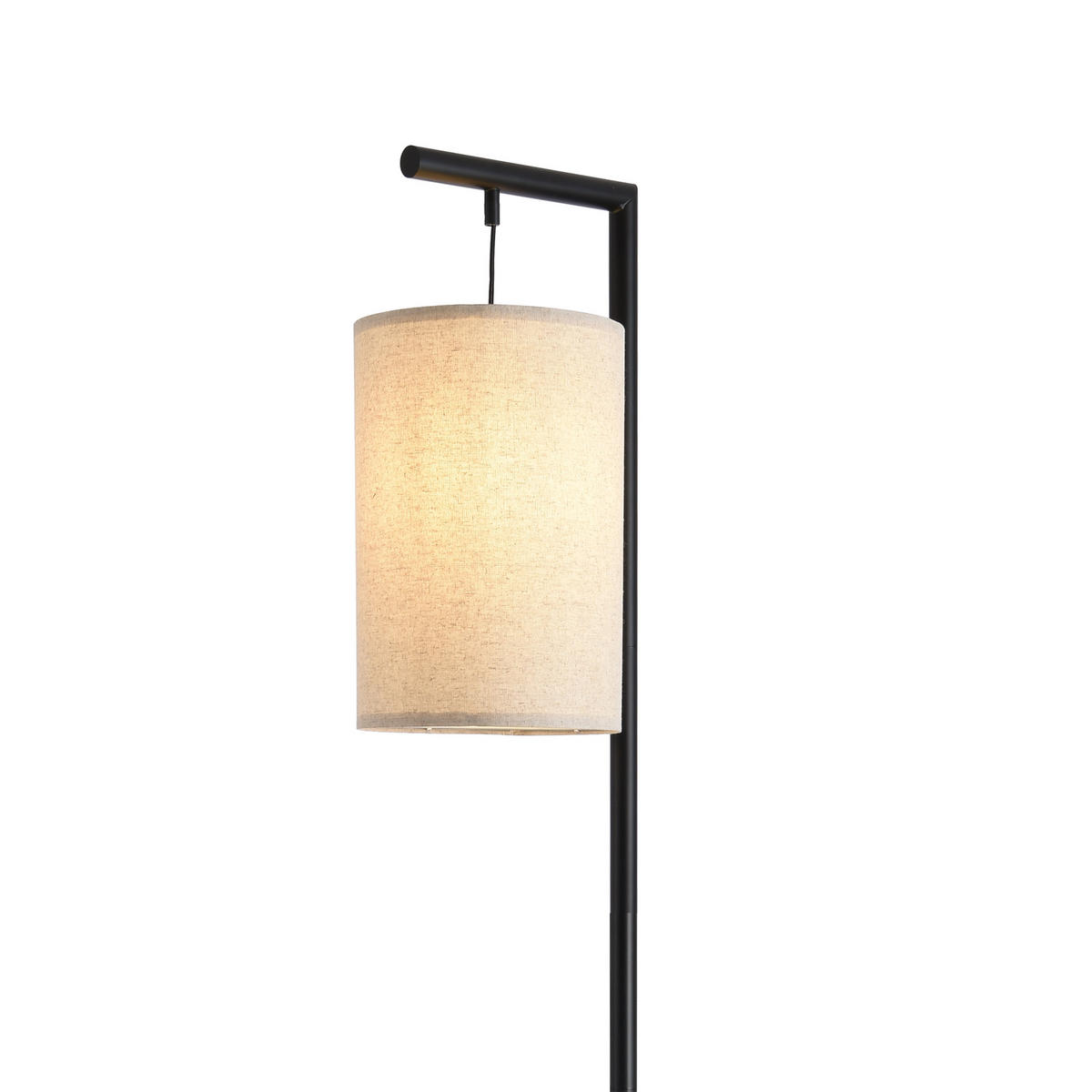 STEHLEUCHTE Skaun - Beige, Metall (42/42/161cm) - lux.pro