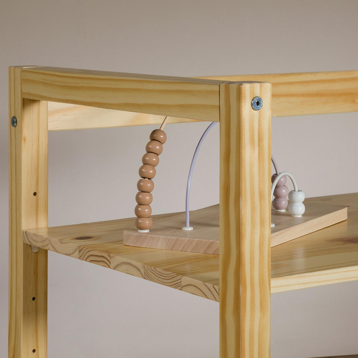 KINDERSCHREIBTISCH SUZA natur - Naturfarben, Holz (80/75/47cm) - IDIMEX